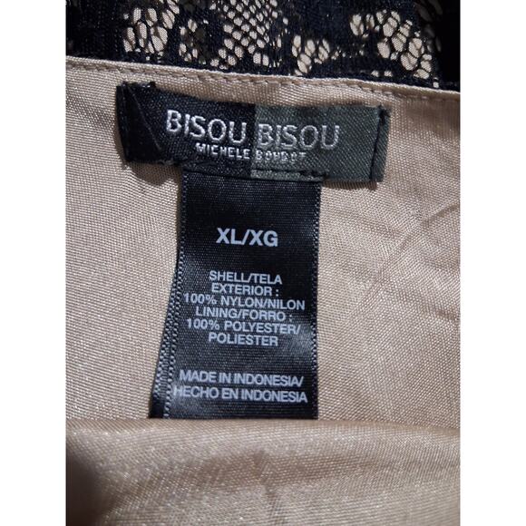 Women's Bisou Bisou Women's size XL Lace Whimsigoth Witchy One Shoulder Dress - Picture 10 of 12